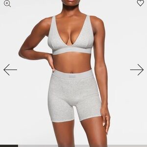 Skims Cotton Rib Boxer